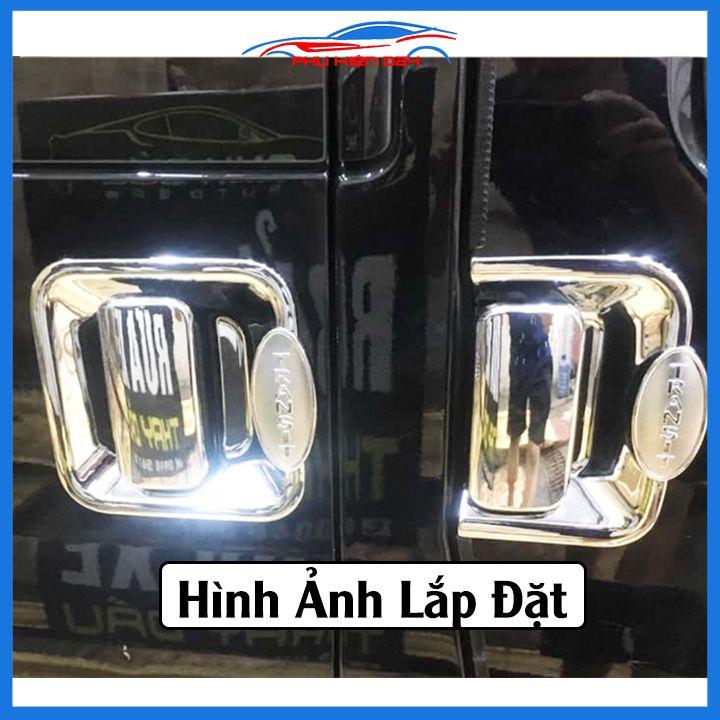 Ốp tay hõm mạ crom Transit 2014-2015-2016-2017-2018-2019-2020-2021 sáng bóng chống trầy bảo vệ cửa xe ô tô