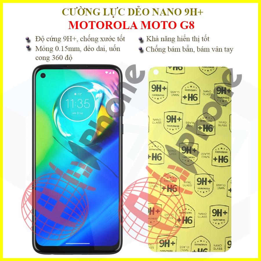 Dán cường lực dẻo nano dành cho  Motorola Moto G8