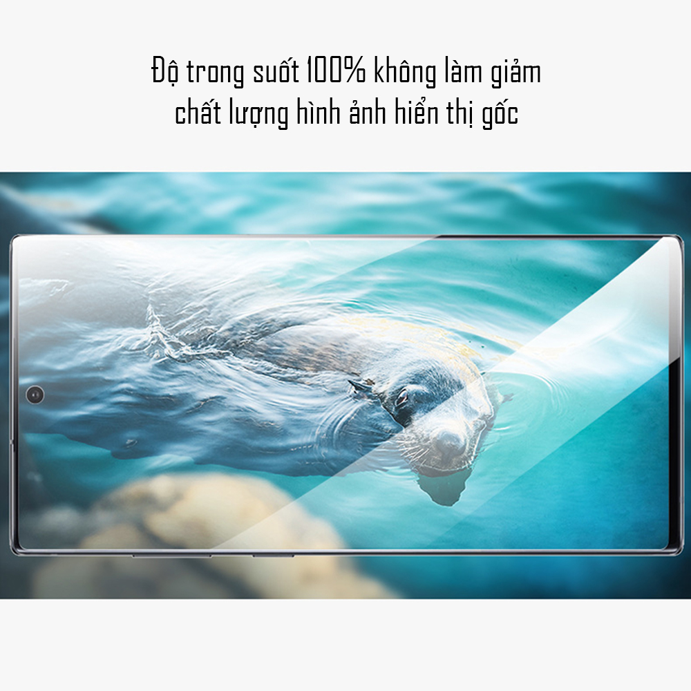 Miếng Dán PPF Mặt Trước cho Samsung Galaxy Note 10 Plus – Dẻo full màn hình – Hàng Chính Hãng