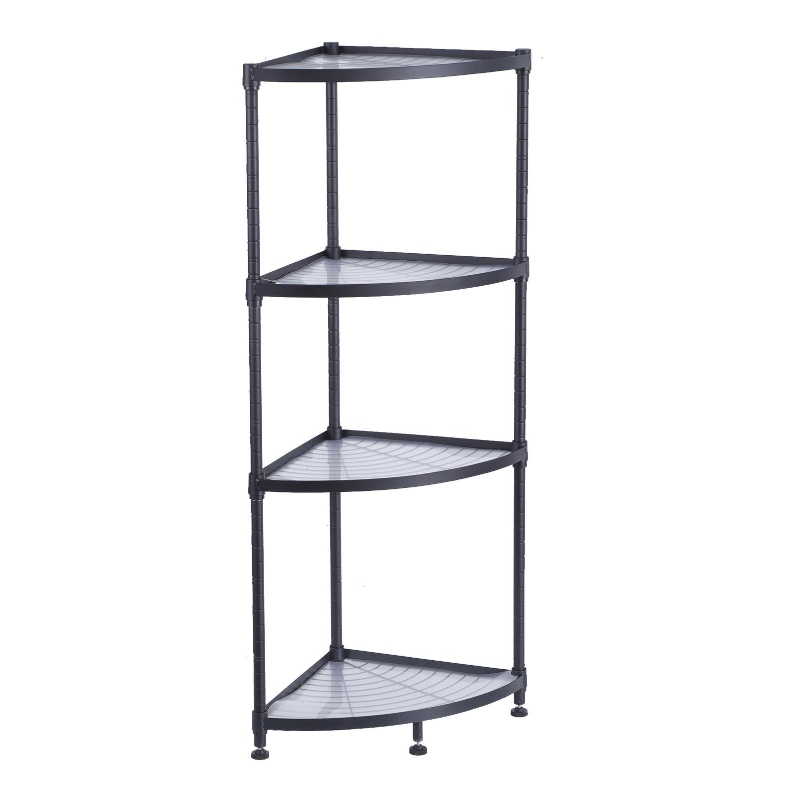 Giá đỡ ở góc 4 tầng có thể tháo rời, điều chỉnh khoảng cách các tầng bằng thép carbon siêu bền