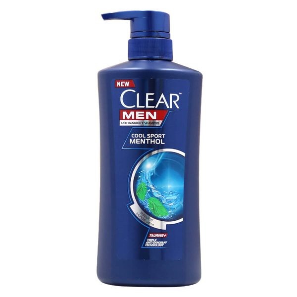 Dầu Gội Clear Men Cool Sport Bạc Hà 450ml Thái Lan