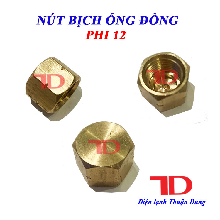 Nút Bịt Ống Đồng Phi Các Loại - Điện Lạnh Thuận Dung