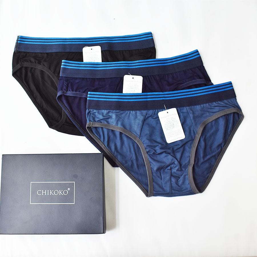 Hộp 4 quần lót ChiKoKo - Basic thun trơn