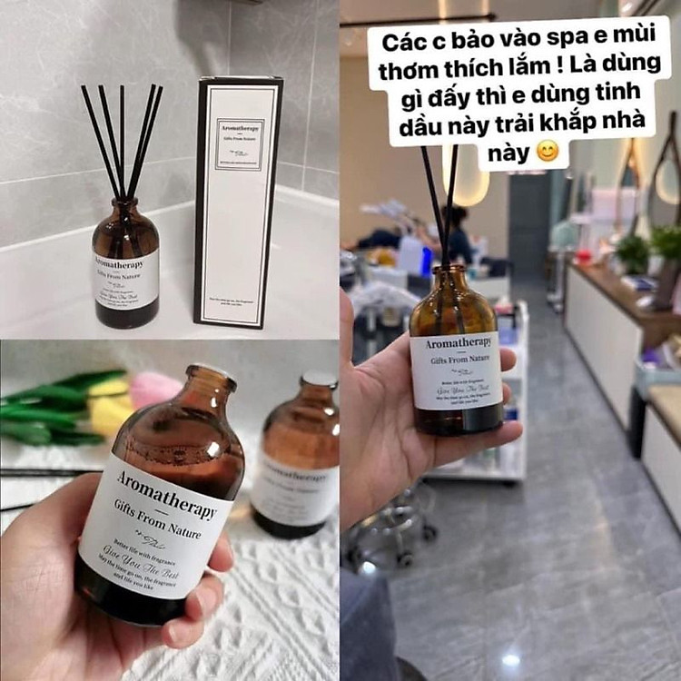 Tinh Dầu Thơm Phòng Khuếch Tán Cắm Que Aromatherapy Mùi Hương Thư Giãn