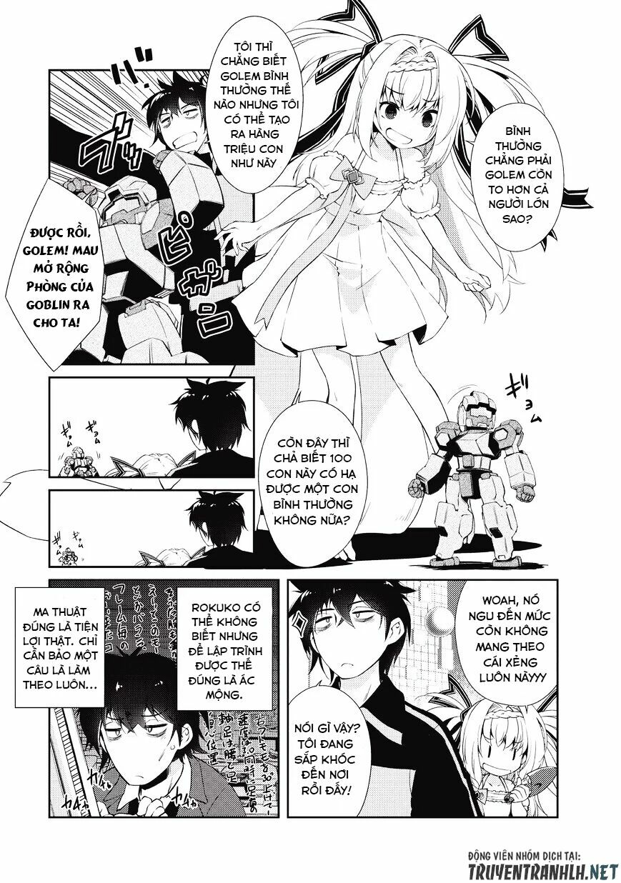 chủ nhân của mê cung rất lười chapter 3 18