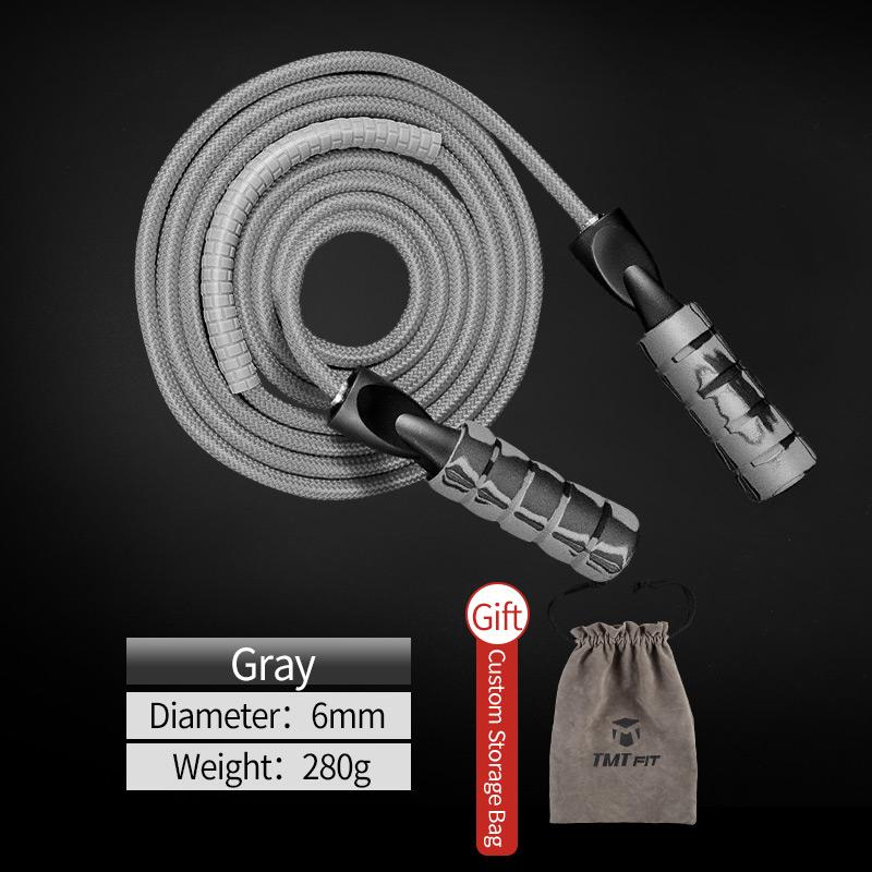 TMT Có Trọng Số Nhảy Dây Có Thể Điều Chỉnh Nặng Cáp Chống Trơn Trượt Cho Tập Gym Tại Nhà Crossfit Bỏ Qua Huấn Luyện Tập Luyện Boxing MMA thể Thao