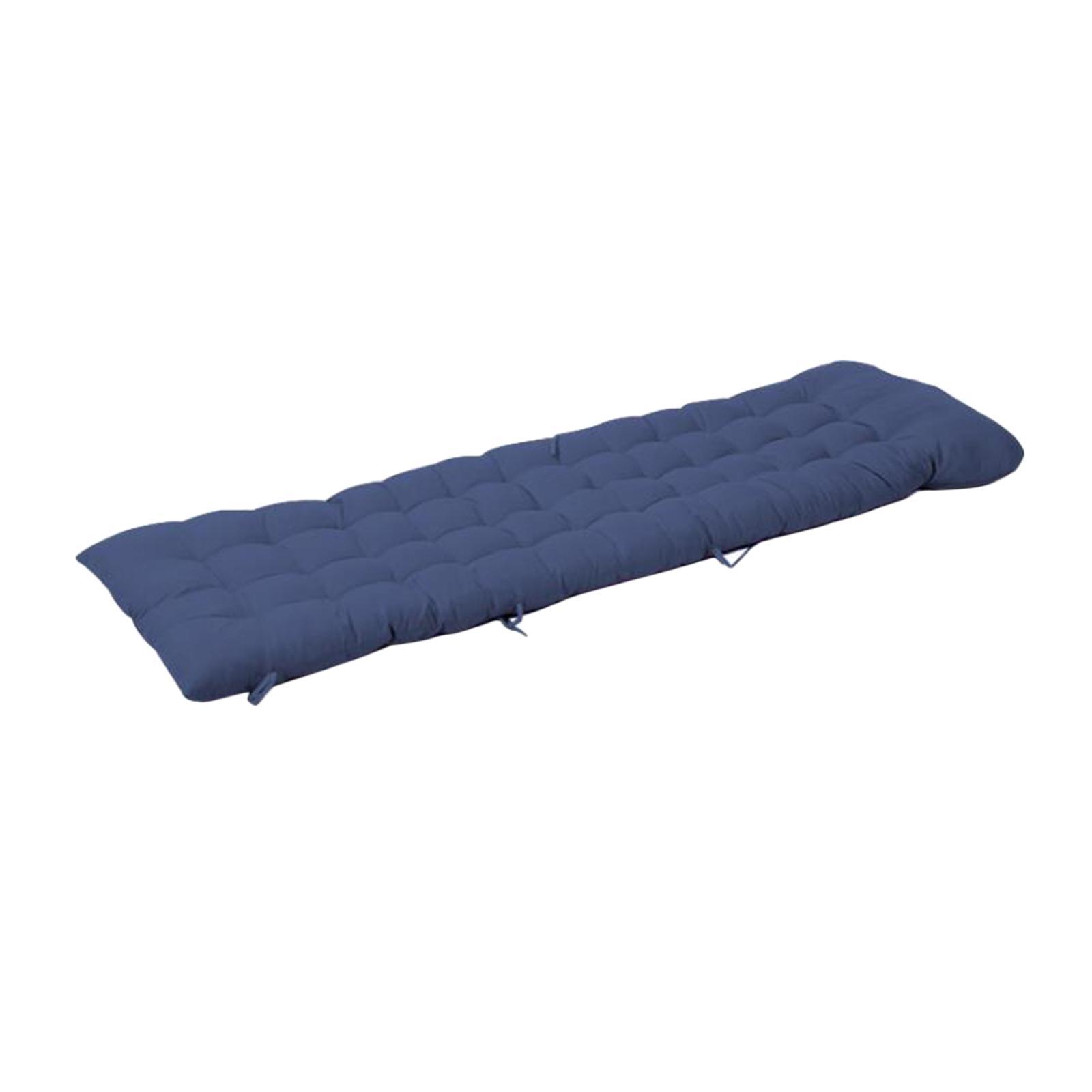 Cotton recliner Chair Cushion Garden Lounger Mat for Outdoor Furniture
