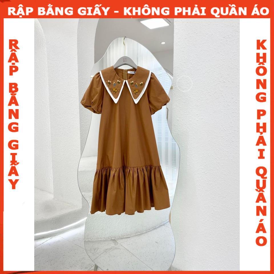 Rập giấy may đầm bầu mã BA04- bản vẽ