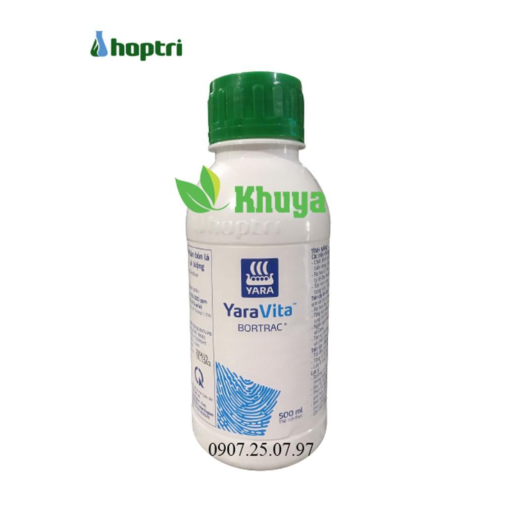 Phân bón lá vi lượng Hợp Trí Bortrac 500ml Đậu Trái - Chống Rụng Hoa và Trái