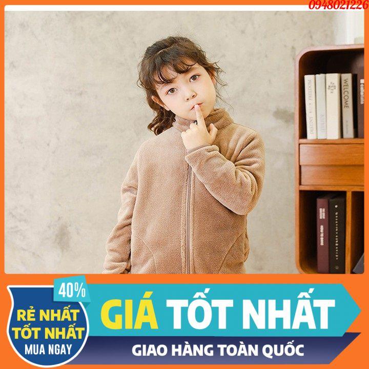 Áo Khoác Lông bé gái Chất Lông Mềm Mịn, Ấm Áp Cho Bé gái từ 1 - 6 tuổi