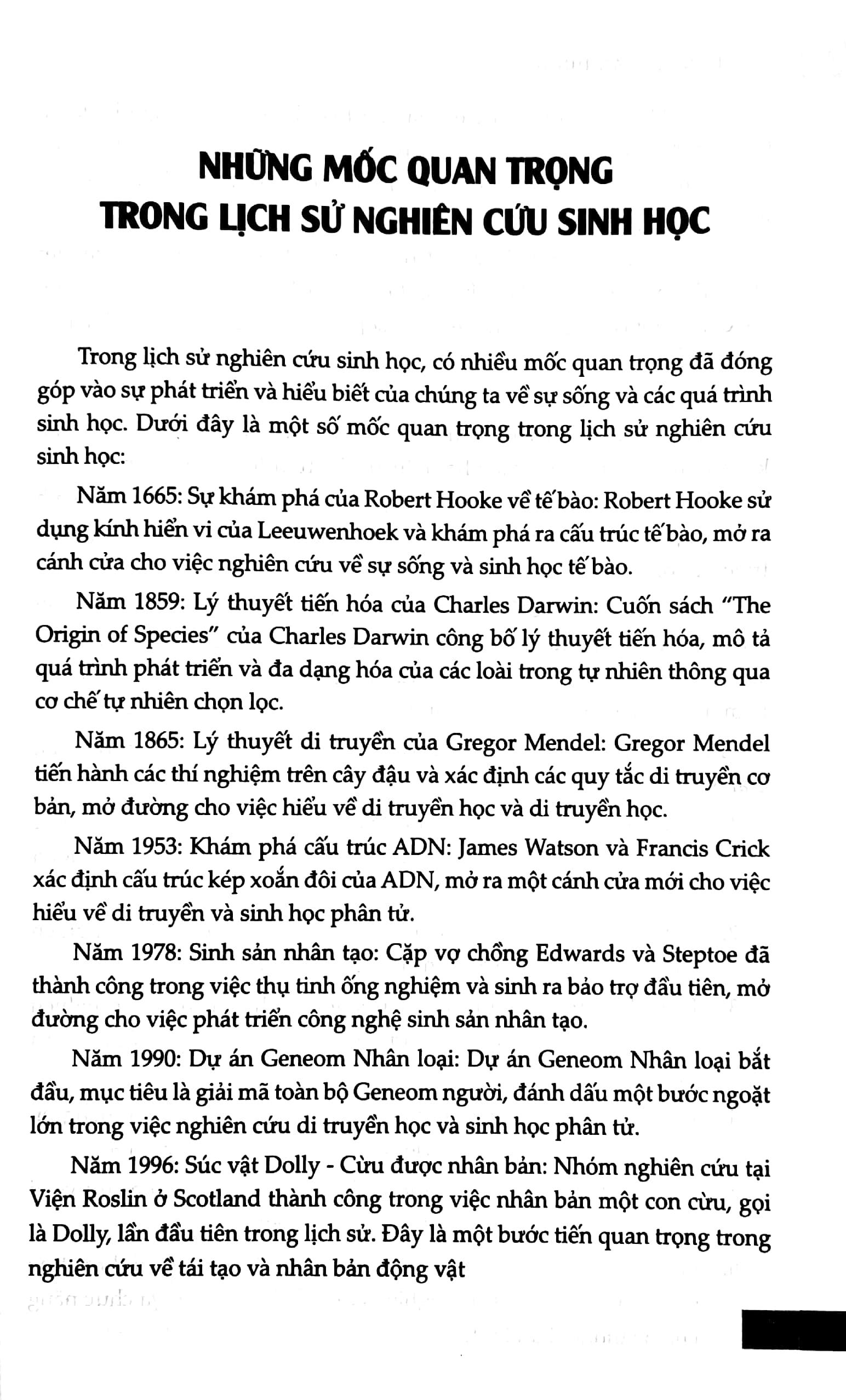 Bài Giảng Sinh Học