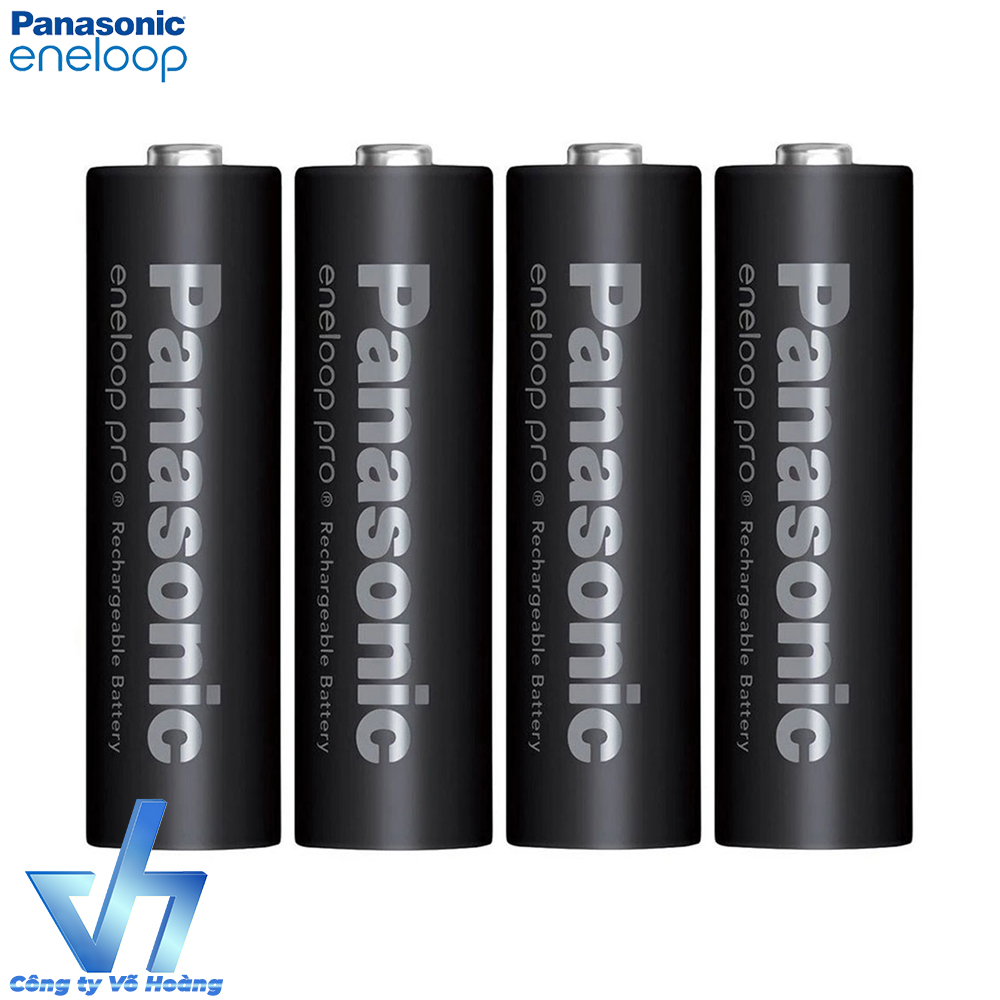 Pin Sạc AA Eneloop Pro 2550 mah Made In Japan - Hàng Chính Hãng ( Panasonic Việt Nam nhập khẩu và Phân Phối)