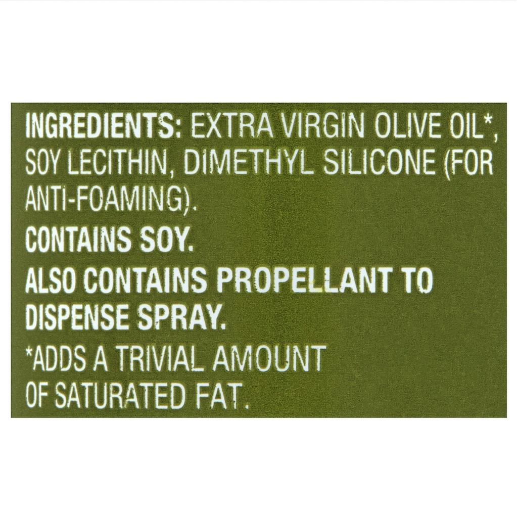 DẦU OLIVE NGUYÊN CHẤT - ĂN KIÊNG DẠNG XỊT Great Value Extra Virgin Olive Oil Non-Stick Cooking Spray, 0 CALO, 198g (7oz)