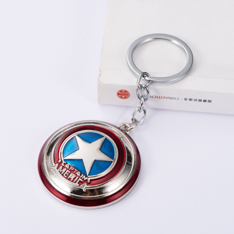 Móc Khóa Hình Khiên Captain America