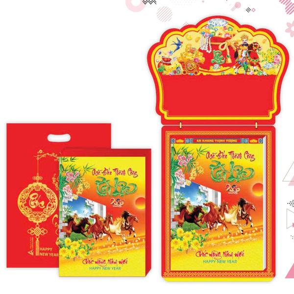 Lịch Bloc Siêu Cực Đại - BonSai Phong Thủy - Á Châu AC02