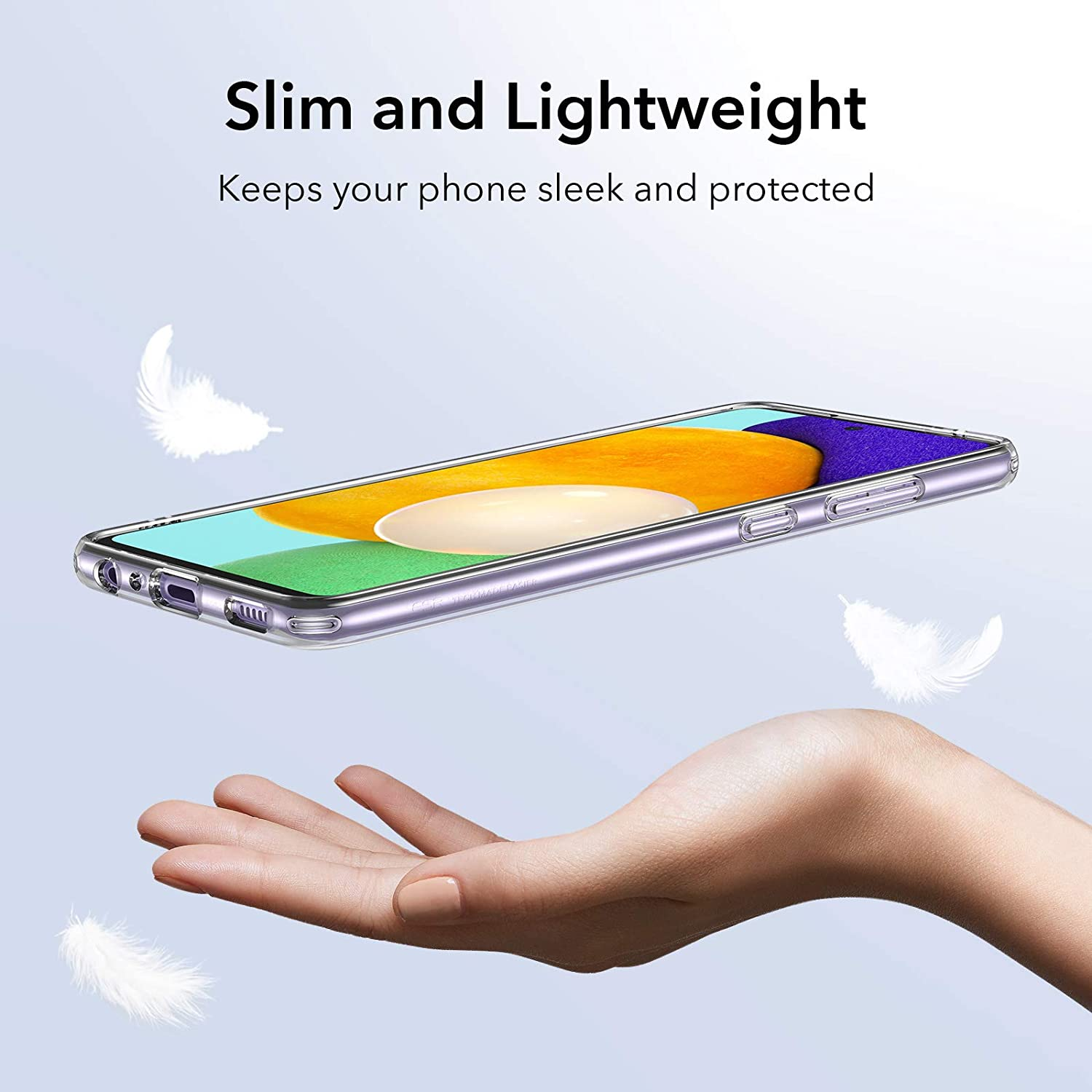 Ốp lưng silicon dẻo trong suốt cho Samsung Galaxy A52 / A52 5G / A52s hiệu Ultra Thin mỏng 0.6mm độ trong tuyệt đối chống trầy xước - Hàng nhập khẩu