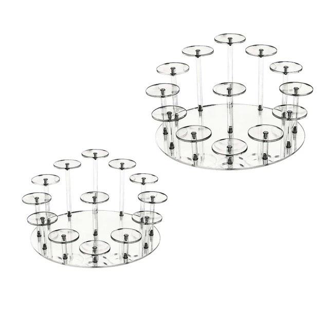 13 Tầng,10 màu sắc, Kệ/giá đỡ Mica trưng bày sản phẩm, nước hoa, son, mô hình quà tặng