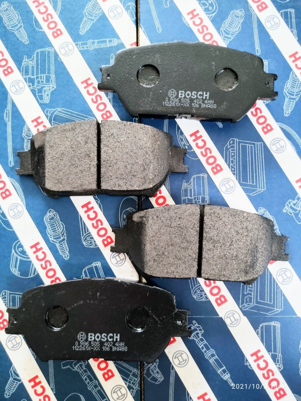 Bố Thắng Trước Toyota Camry 2.0/2.4/3.0 (2002-2006) ES300, ES330, GS300 (-2006) - Bosch BP 5402