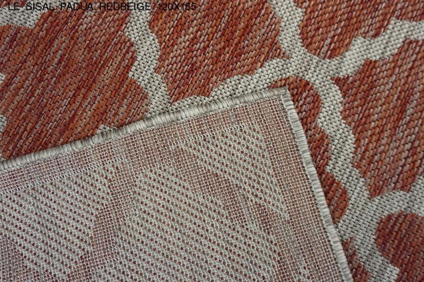 Thảm Sợi Ngắn le_sisal_padua_redbeige_120x155
