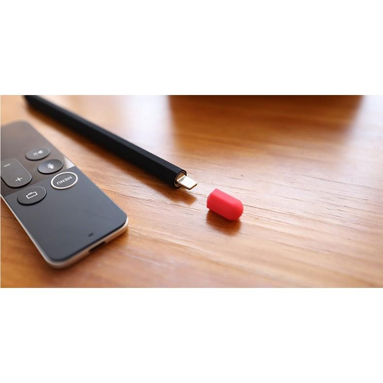 Ốp lưng Silicon dành cho Apple Pencil 1 kiểu bút chì