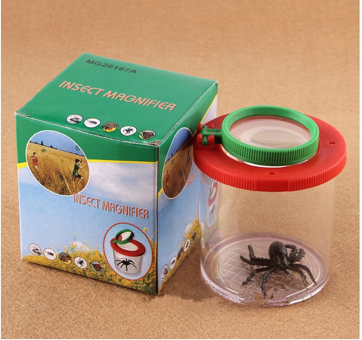 Kính lúp hộp tròn soi côn trùng dành cho bé V1