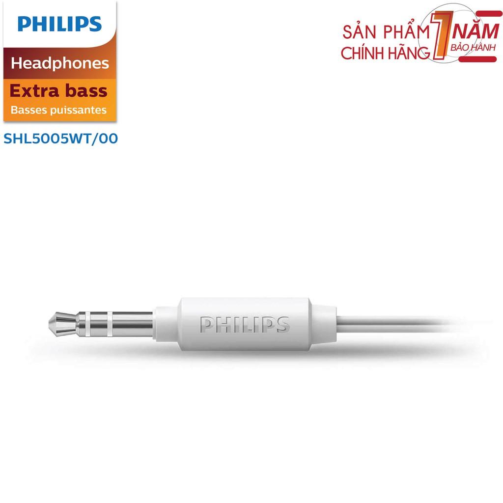 Tai nghe Philips SHL5005WT, Màu trắng - Hàng nhập khẩu