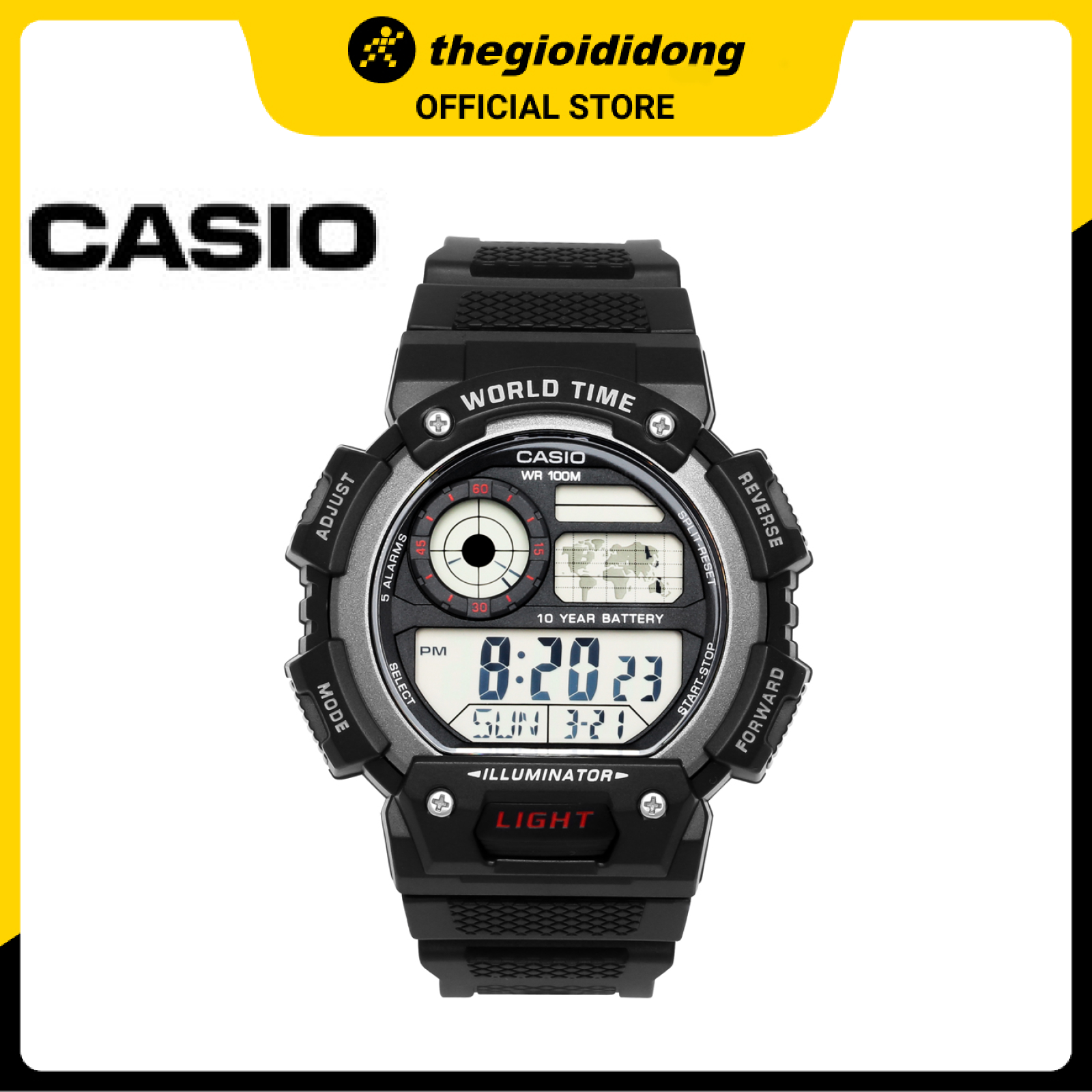 Đồng hồ Nam Casio AE-1400WH-1AVDF - Hàng chính hãng