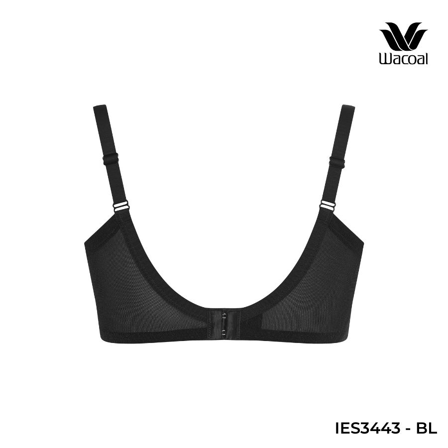 Áo lót nữ Wacoal IES3443 big size, có gọng, ren, không mút, nâng vừa, bản lưng to