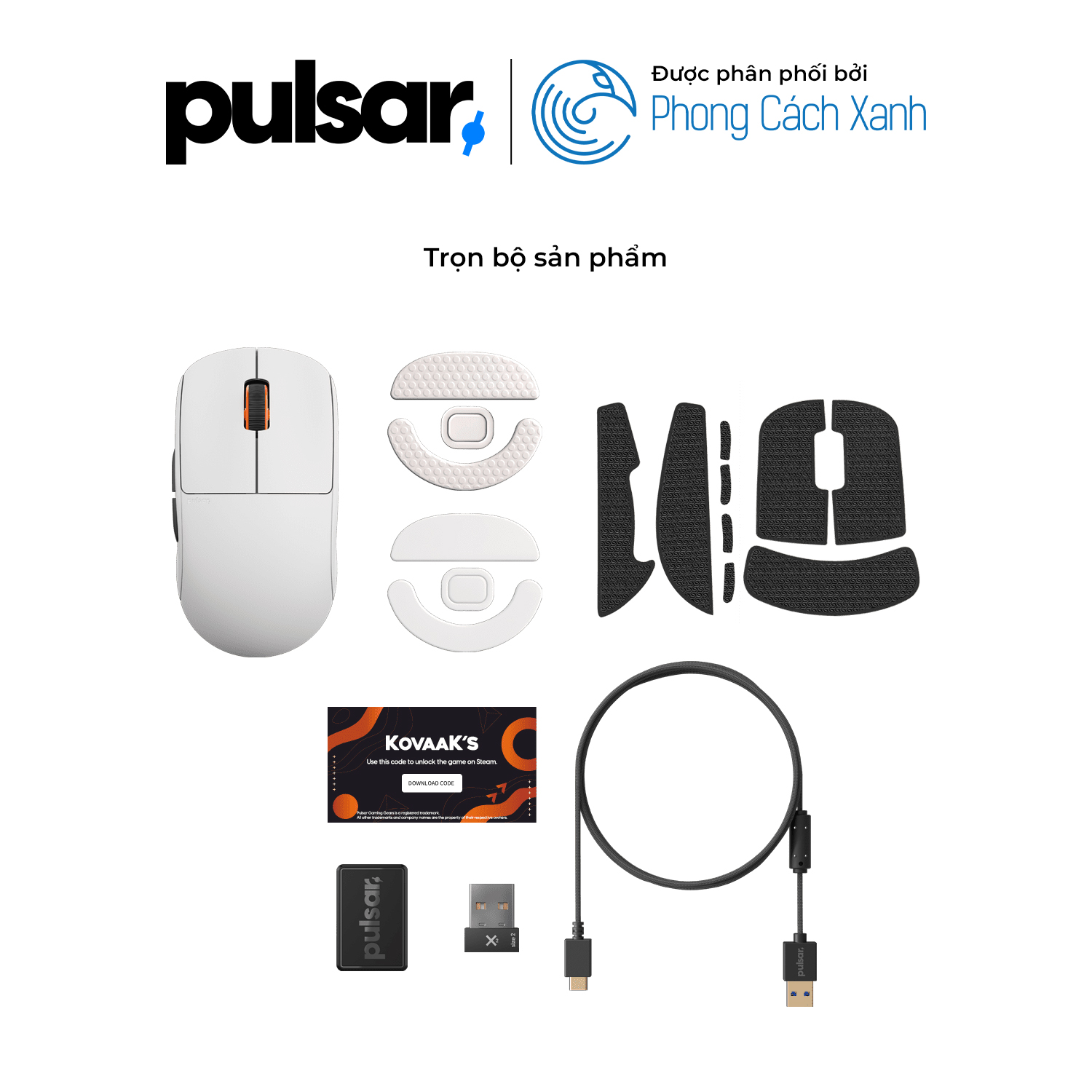 Chuột không dây siêu nhẹ Pulsar X2 Wireless Aim Trainer Pack (Limited Edition) - Hàng Chính Hãng