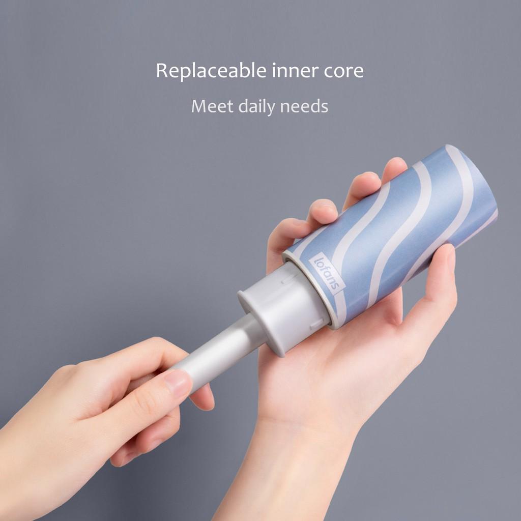 Dụng Cụ Loại Bỏ Xơ Vải Lofans Có 3 Cuộn Băng Dính Thay Thế
