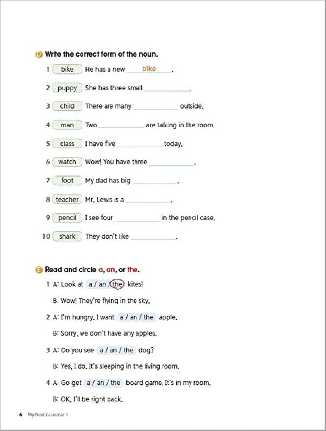 My Next Grammar 1 Workbook 2nd Edition