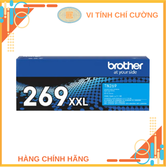 Mực in Brother TN-269XXL C (Cyan, Xanh) - Hàng Chính Hãng