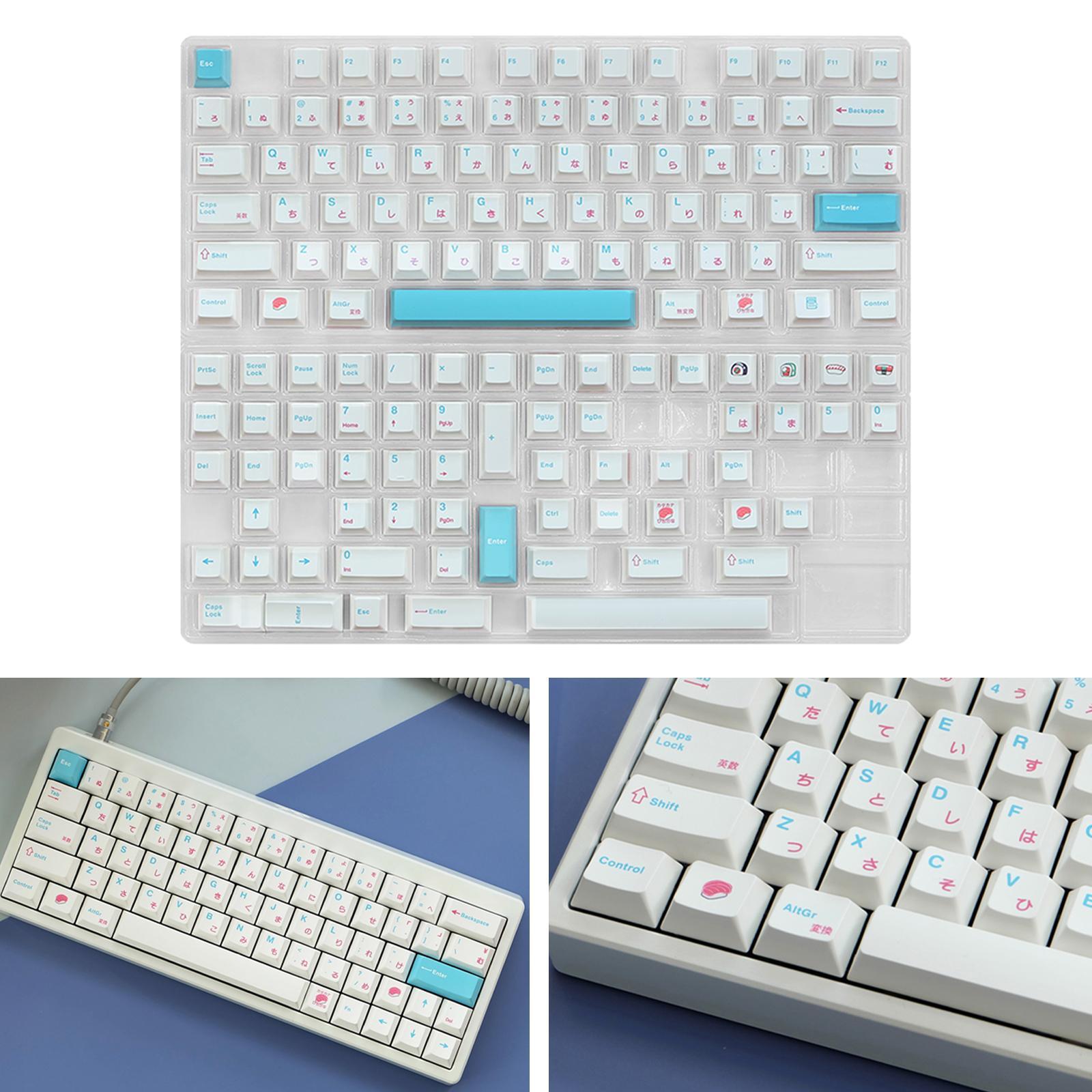 135 Keys PBT Japanese for XDA Profile for Gaming Mechanical Keyboard