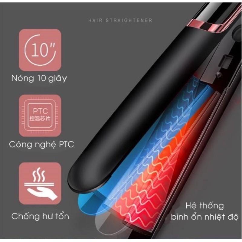 Máy kẹp tóc, duỗi tóc đa năng Uốn, Cúp HoT 2020 Koremi