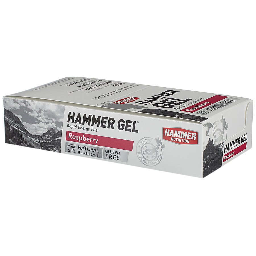 Hộp 24 gói Gel uống bổ sung năng lượng - Hammer Nutrition Hammer Gel vị dâu rừng HM601H