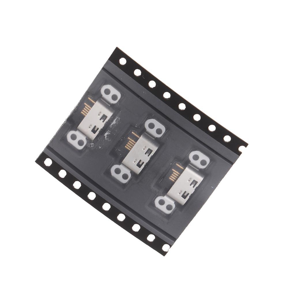 Pack3 Micro Usb Charging Connector Port Charge Socket Jack Plug for Meizu MX6