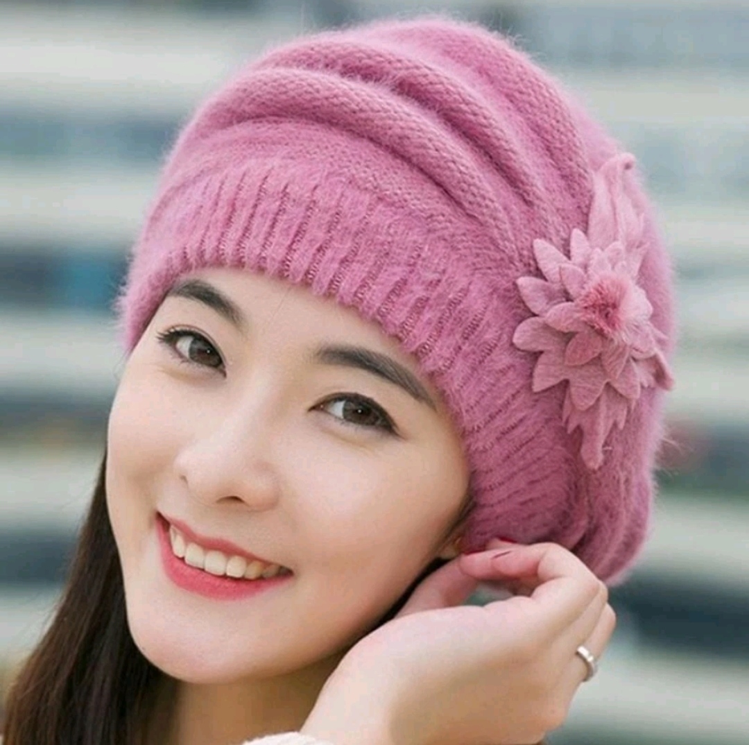 Nón len nữ mũ len nữ thu đông noel quà tặng ý nghĩa ấm áp Chất liệu len 2 lớp dona23110701
