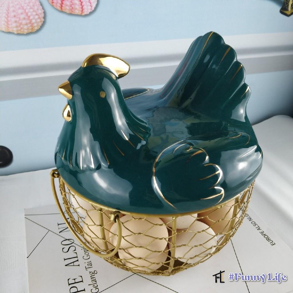 Giỏ đựng trứng bằng thép không gỉ thiết kế độc đáo