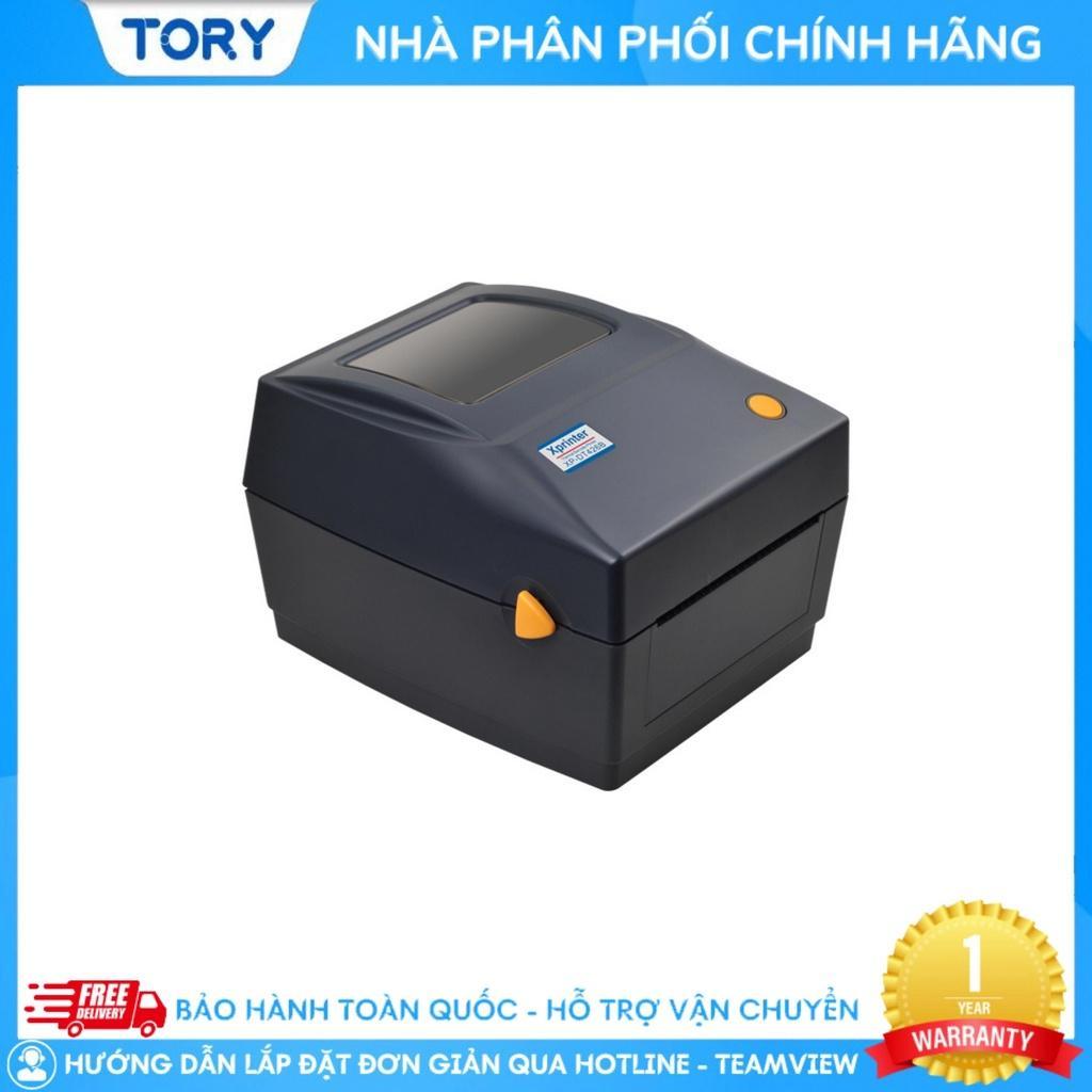 Máy in mã vạch, in tem Xprinter XP- DT426B. Máy in nhiệt trực tiếp, in tem, nhãn khổ giấy sàn TMDT [HÀNG CHÍNH HÃNG]