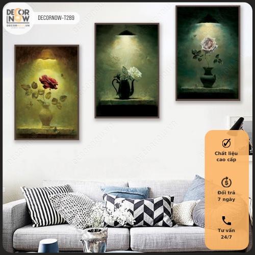 Tranh treo tường phòng khách, phòng ngủ, 10 bộ tranh CANVAS treo tường, đẹp nhất 2022 DECORNOW-03 | DECORNOW.VN