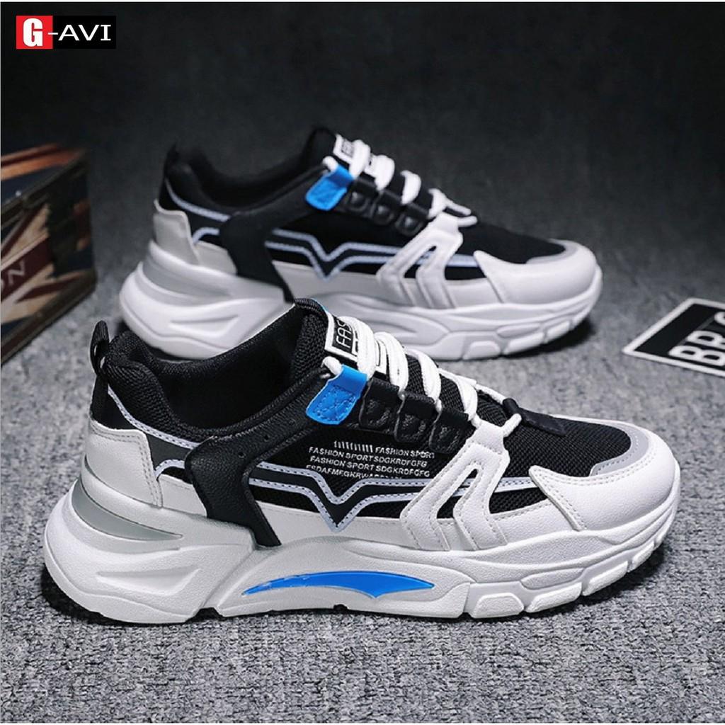 Giày sneaker nam tăng chiều cao hàng full box mẫu mới phong cách trẻ trung năng động hot trend 2021 AVi364