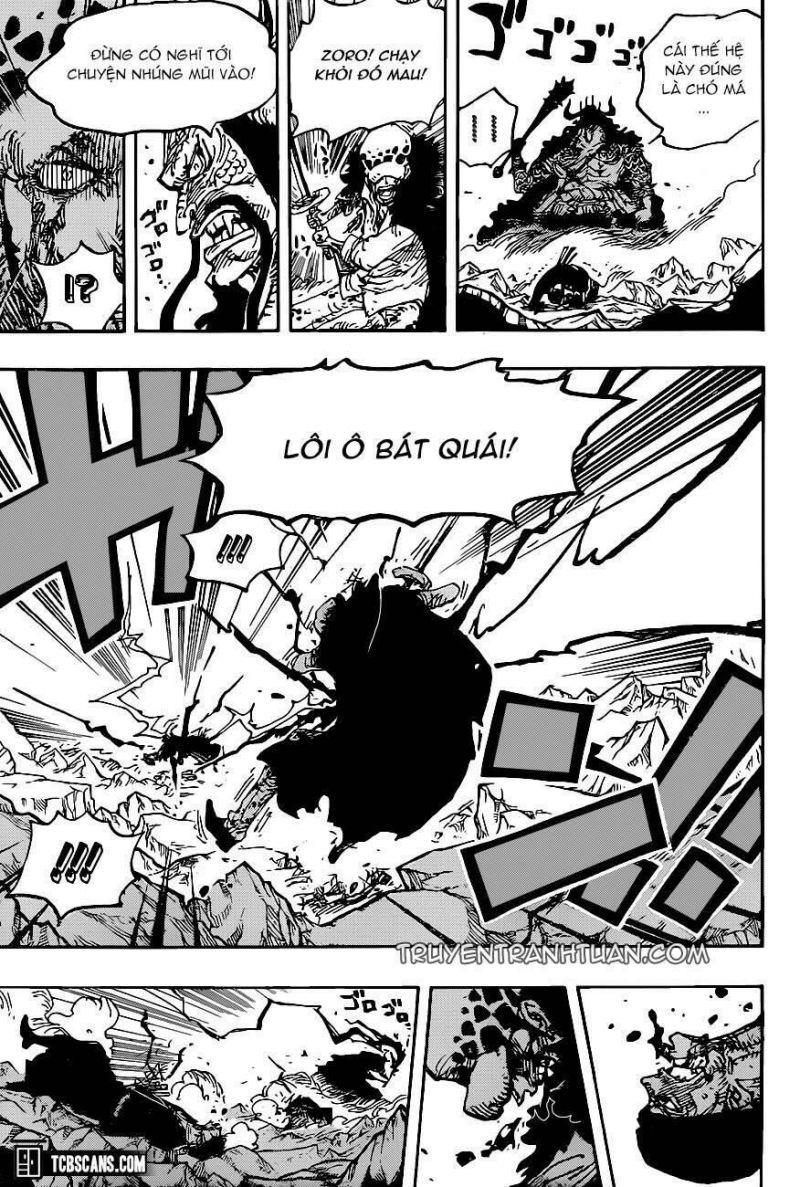 đảo hải tặc - one piece chapter 1010 10