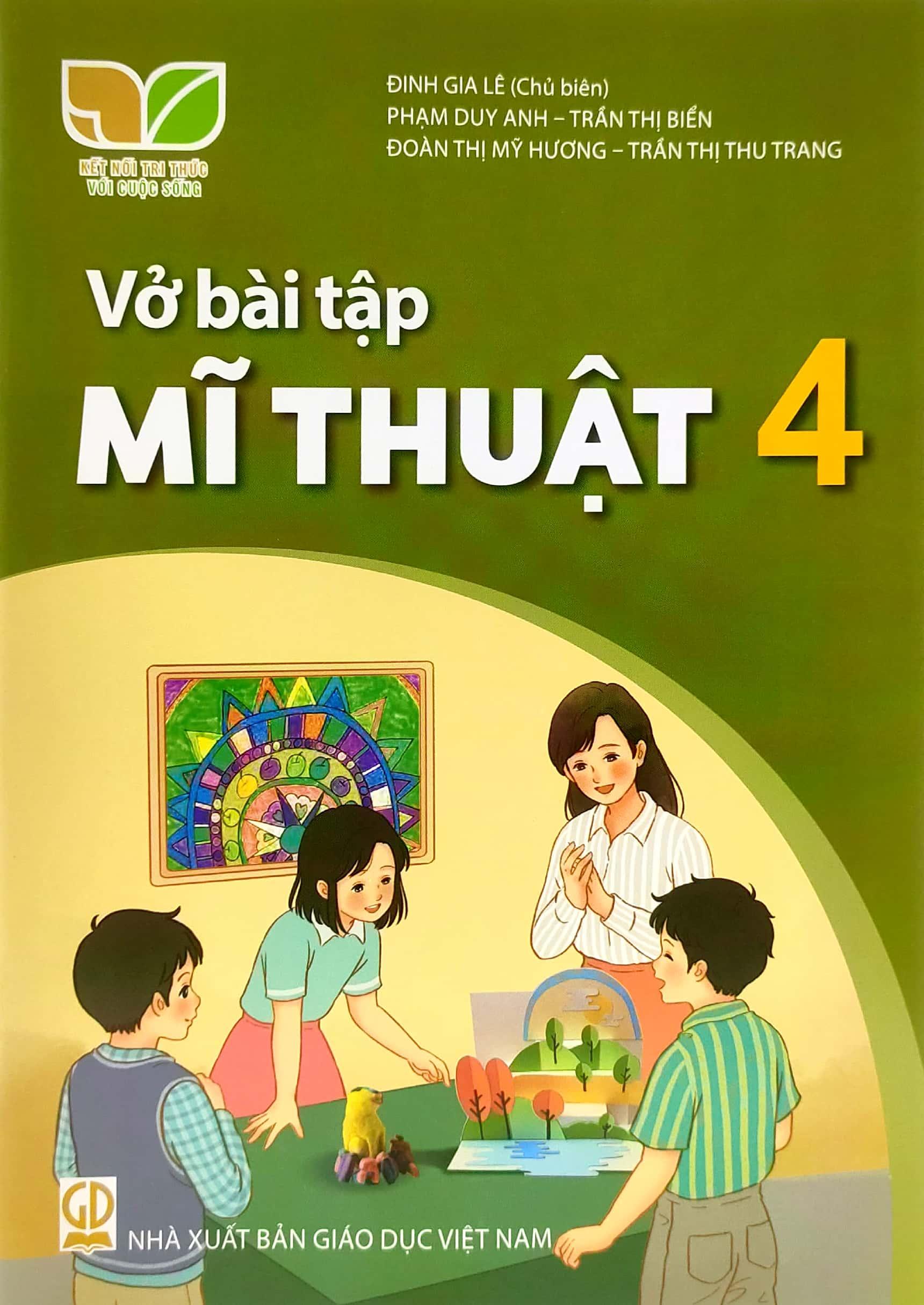 Sách Giáo Khoa Vở Bài Tập Mĩ Thuật 4 (Kết Nối) (Chuẩn)