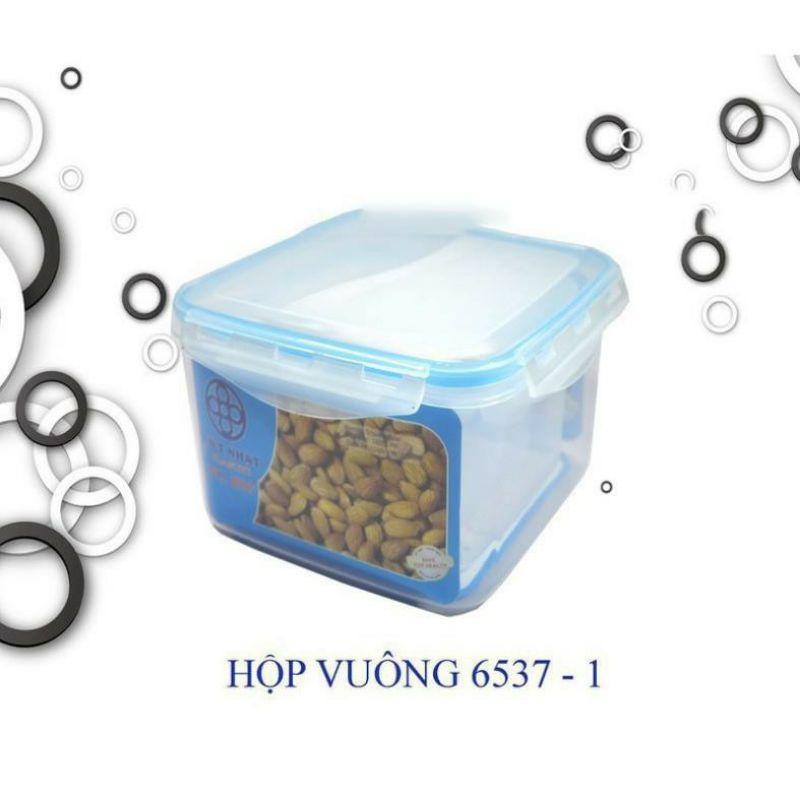 HỘP VUÔNG 6537 NHỰA ĐỰNG THỰC PHẨM - 1 hộp