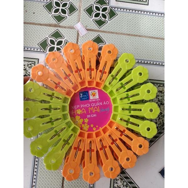 Kẹp phơi quần áo hoa mai
