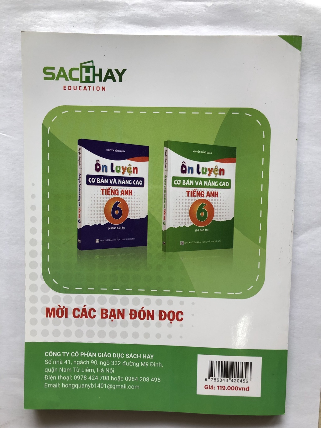 Sách - Ôn luyện cơ bản và nâng cao Tiếng Anh 6