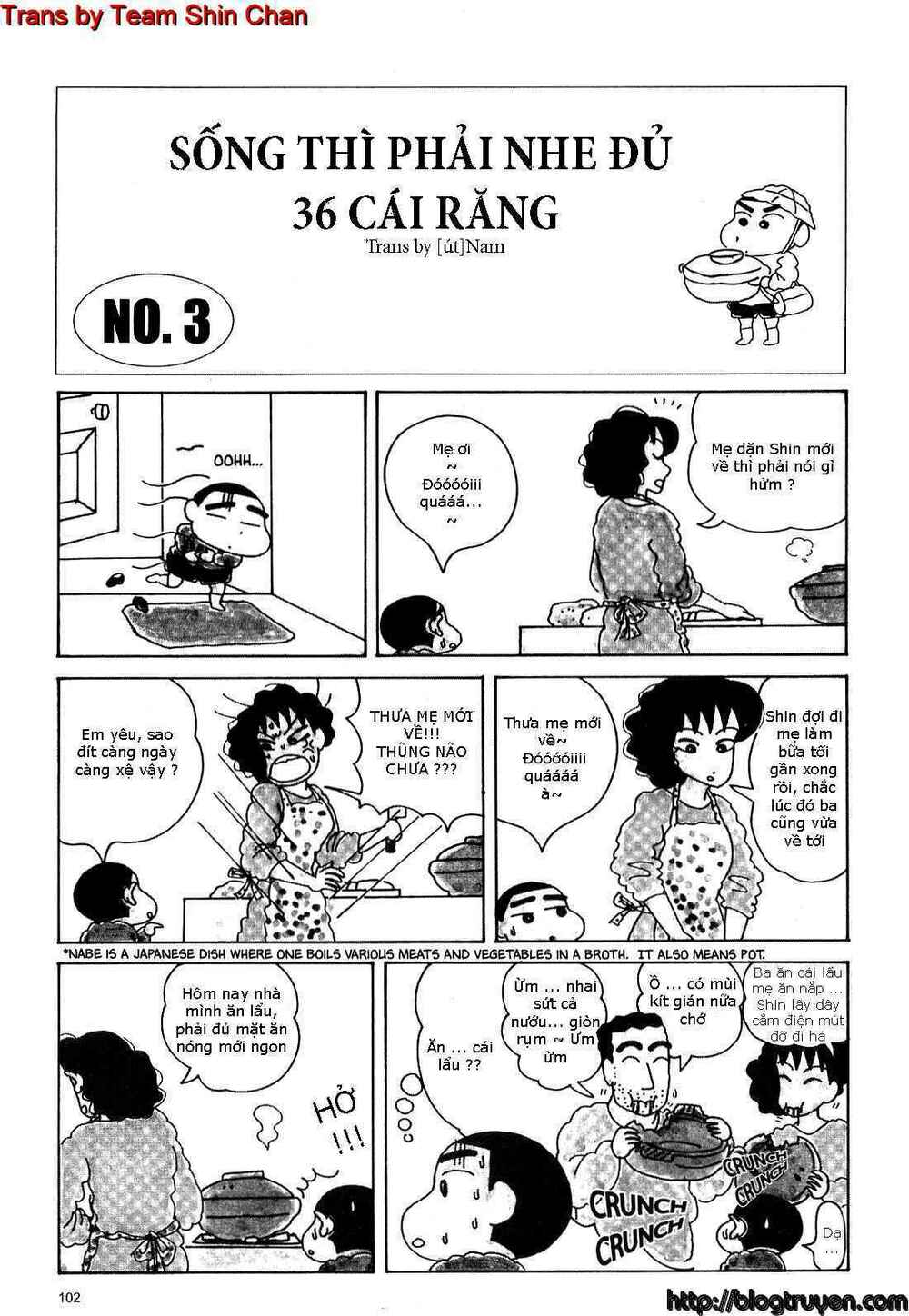 crayon shin-chan cậu bé bút chì chapter 3 104