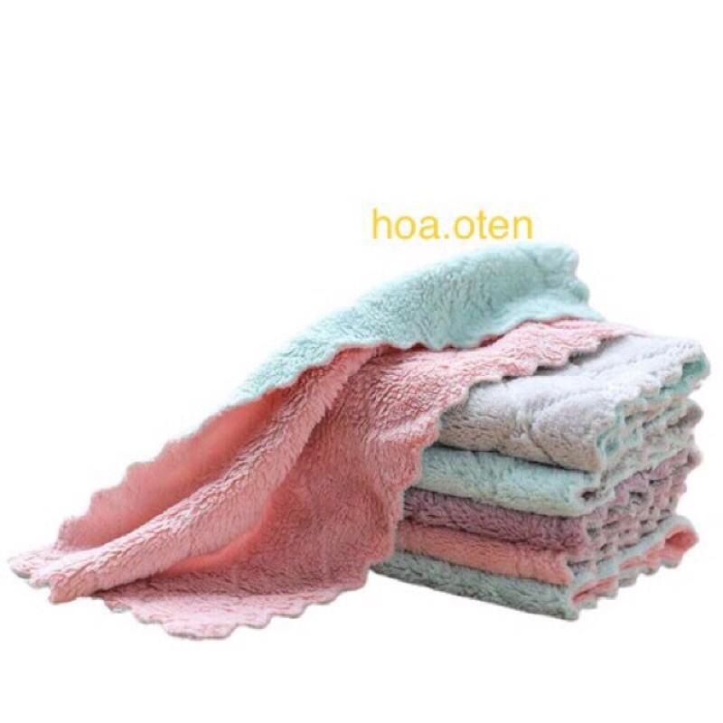 Khăn Lau Bếp Đa Năng 2 Mặt Siêu Tiện Lợi