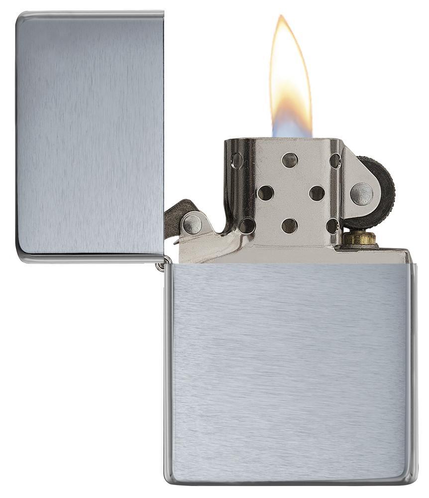 Bật Lửa Zippo Vintage Brushed Chrome (No slashes) 230.25