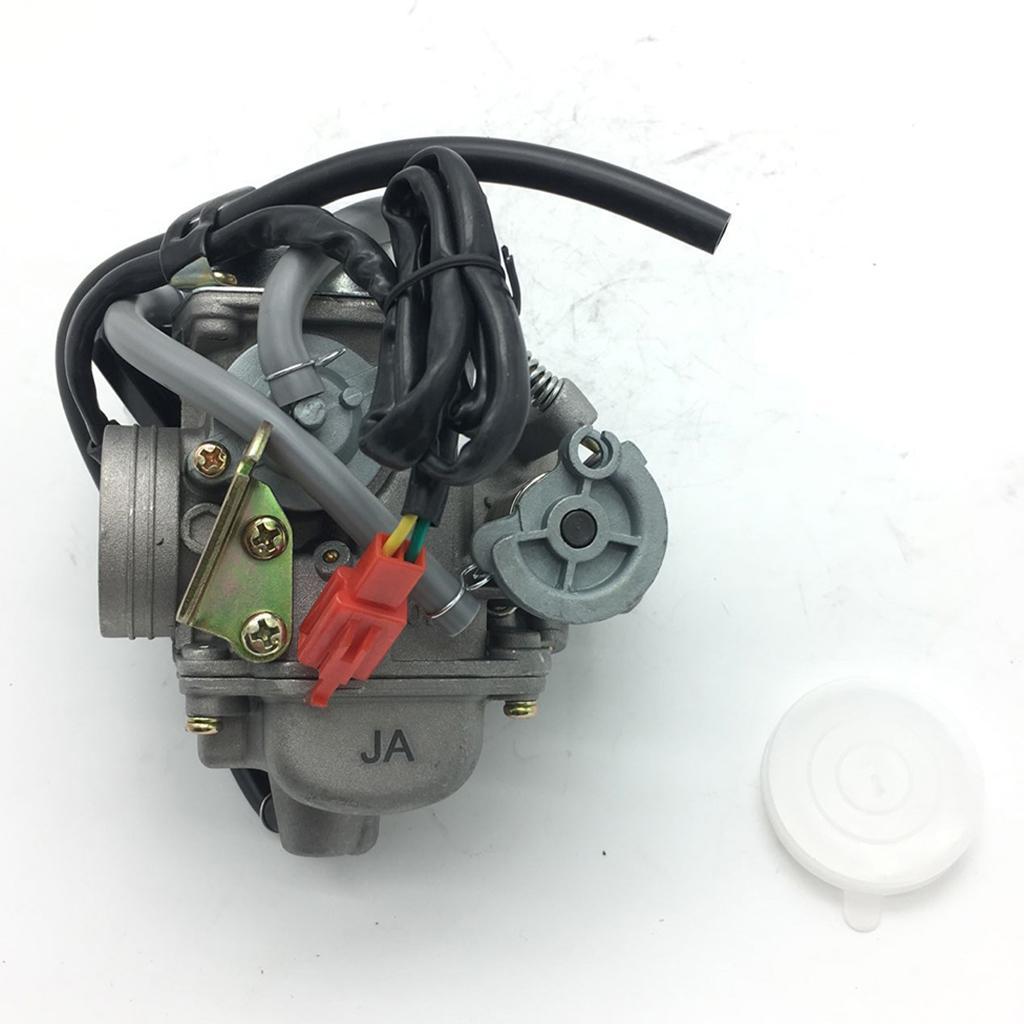 Carburetor ATV Scooter Go Kart with Air Filter Intake Manifold f/ GY6 150cc